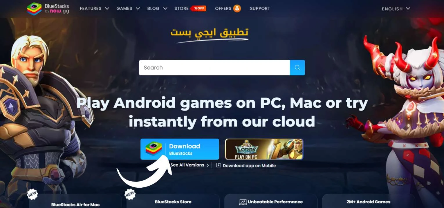 download blue stack emulator